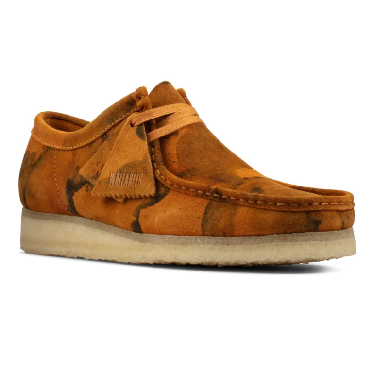 Clarks Wallabee Tumeric Camo — Sally's Boutique Georgetown