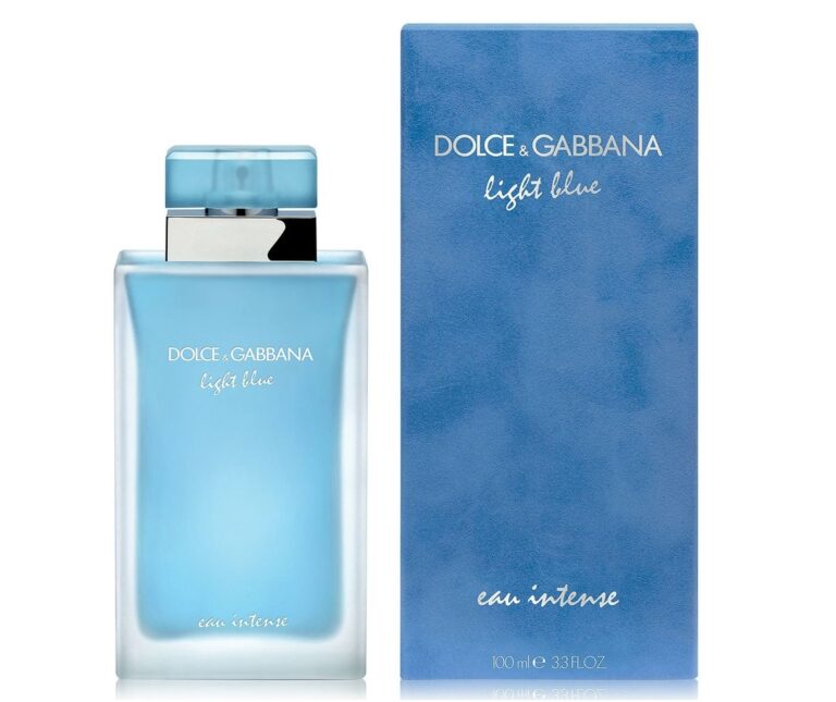 D&G LIGHT BLUE 3.4OZ EAU INTENSE SPR WOMEN — Sally's Boutique Georgetown