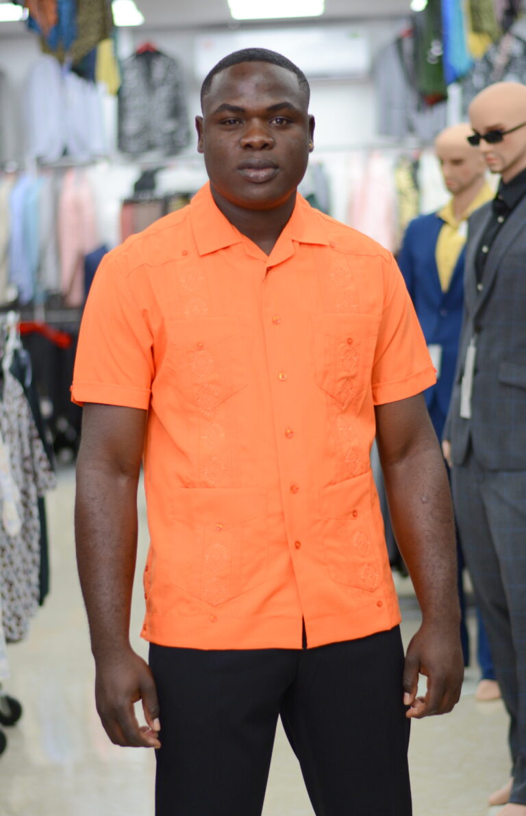 Sucesso Shirt-Jack Orange — Sally's Boutique Georgetown