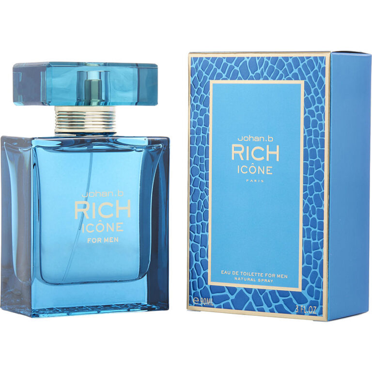 JOHAN B - RICH ICONE BLUE EDT 3.O — Sally's Boutique Georgetown