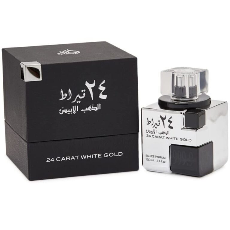 LATTAFA 24 CARAT WHITE GOLD 3.4. OZ EDP — Sally's Boutique Georgetown