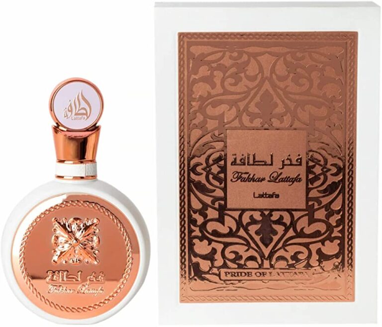 LATTAFA FAKHAR ROSE GOLD 3.4 OZ EDP SPRAY — Sally's Boutique Georgetown