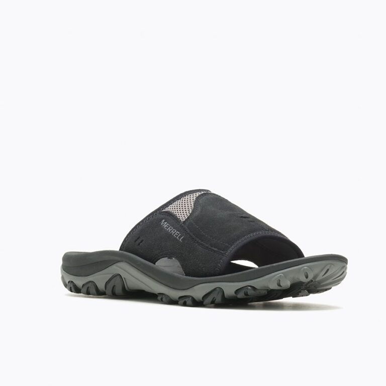 MERRELL Huntington Slide Black — Sally's Boutique Georgetown