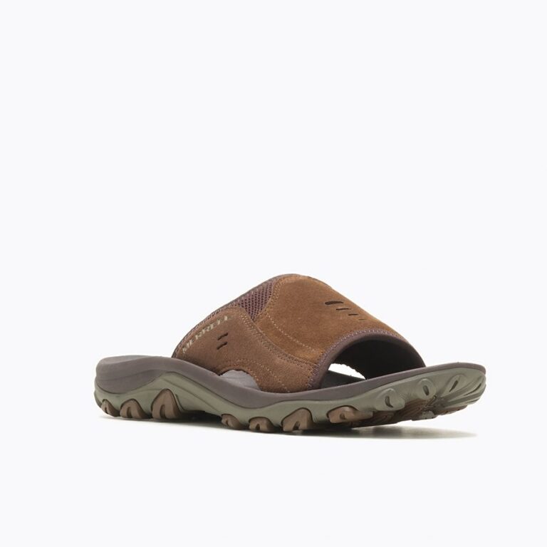 MERRELL Huntington Slide Earth — Sally's Boutique Georgetown