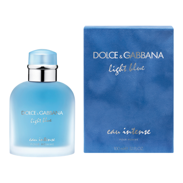 D&G LIGHT BLUE 3.3OZ EAU INTENSE MEN