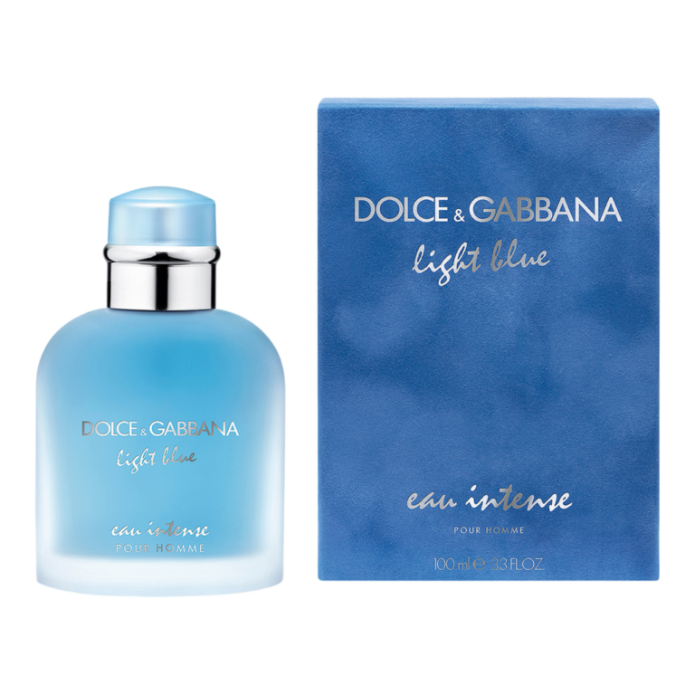 D&G LIGHT BLUE 3.3OZ EAU INTENSE MEN — Sally's Boutique Georgetown