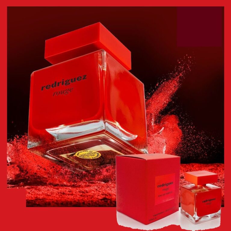 FRAGRANCE WORLD - REDRIGUEZ ROUGE (W) 3.4OZ EDP — Sally's Boutique Georgetown