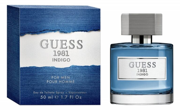 GUESS 1981 INDIGO 3.4OZ EDT SPR MEN — Sally's Boutique Georgetown