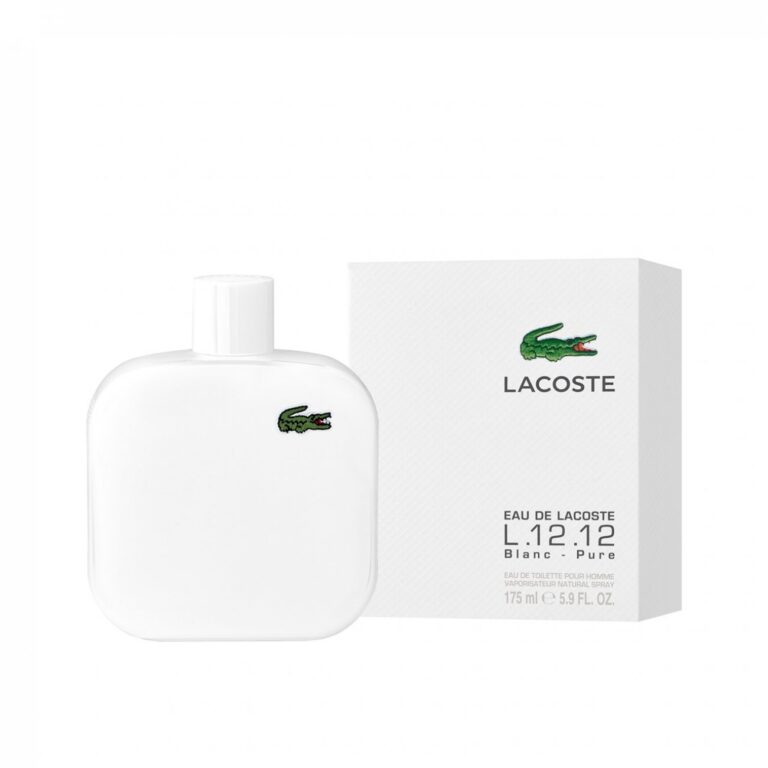 Lacoste L.12.12 Blanc EDT 3.3fl. Oz — Sally's Boutique Georgetown
