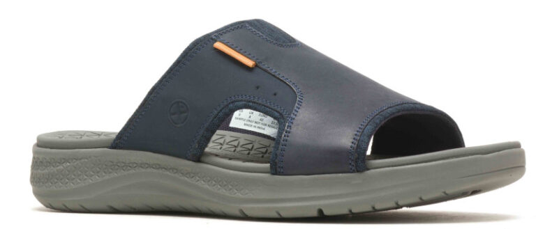 Hush Puppies Activate Slide Navy — Sally's Boutique Georgetown