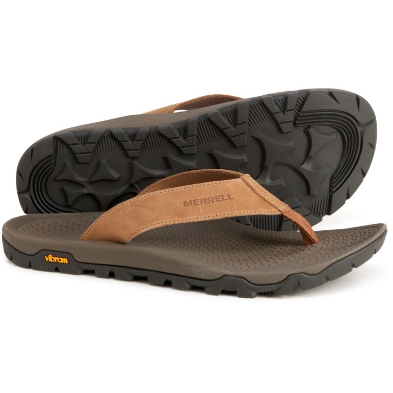 MERRELL Breakwater flip Tan — Sally's Boutique Georgetown