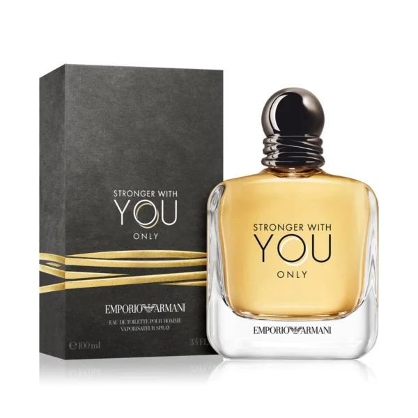 EMPORIO ARMANI STRONGER WITH YOU ONLY 3.4 OZ EDT