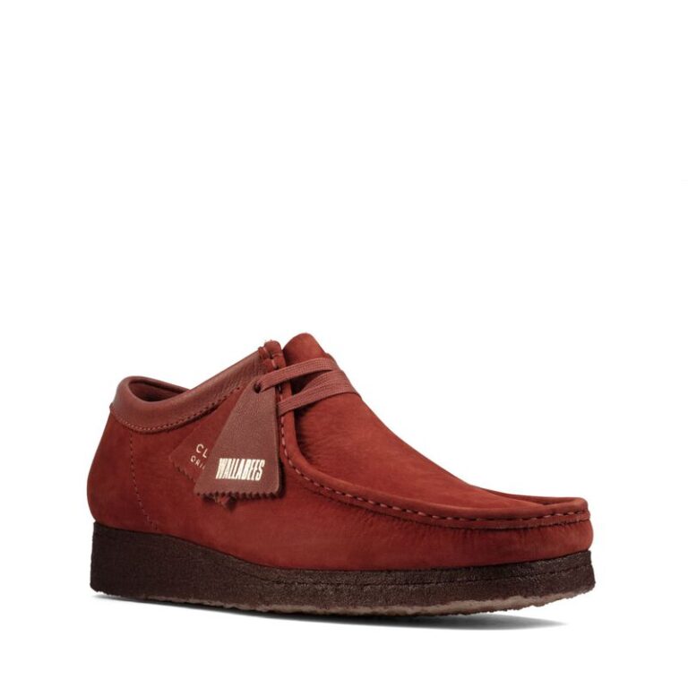 Clarks Wallabee Burgundy — Sally's Boutique Georgetown