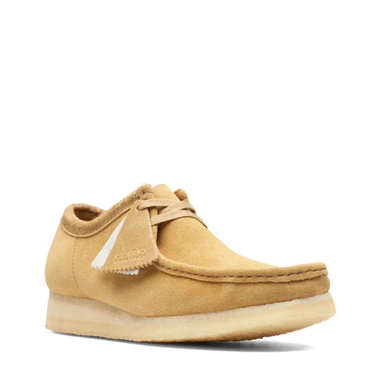 Clarks Wallabee Oakmoss Suede — Sally's Boutique Georgetown