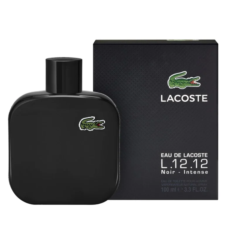 LACOSTE L.12.12 NOIR INTENSE 3.3OZ EDT — Sally's Boutique Georgetown