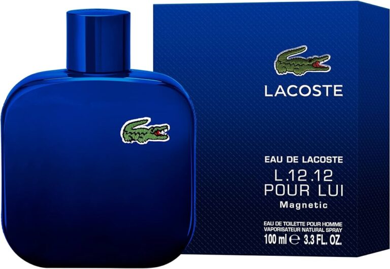LACOSTE L.12.12 POUR LUI MAGNETIC 3.3OZ EDT — Sally's Boutique Georgetown