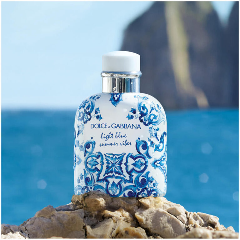D&G LIGHT BLUE SUMMER VIBES 4.2 OZ EDP SPRAY FORM MEN — Sally's Boutique Georgetown