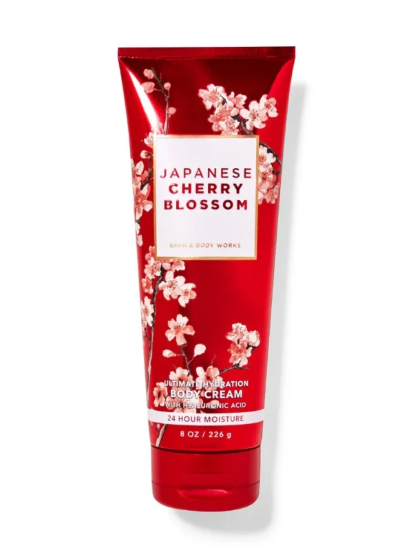 JAPANESE CHERRY BLOSSOM MOIST. BODY CREAM 8OZ