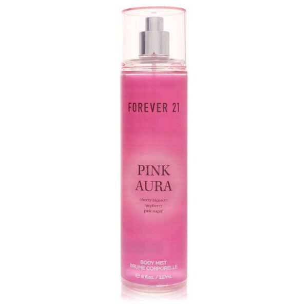 FOREVER 21 PINK AURA 8.0 BODY MIST L