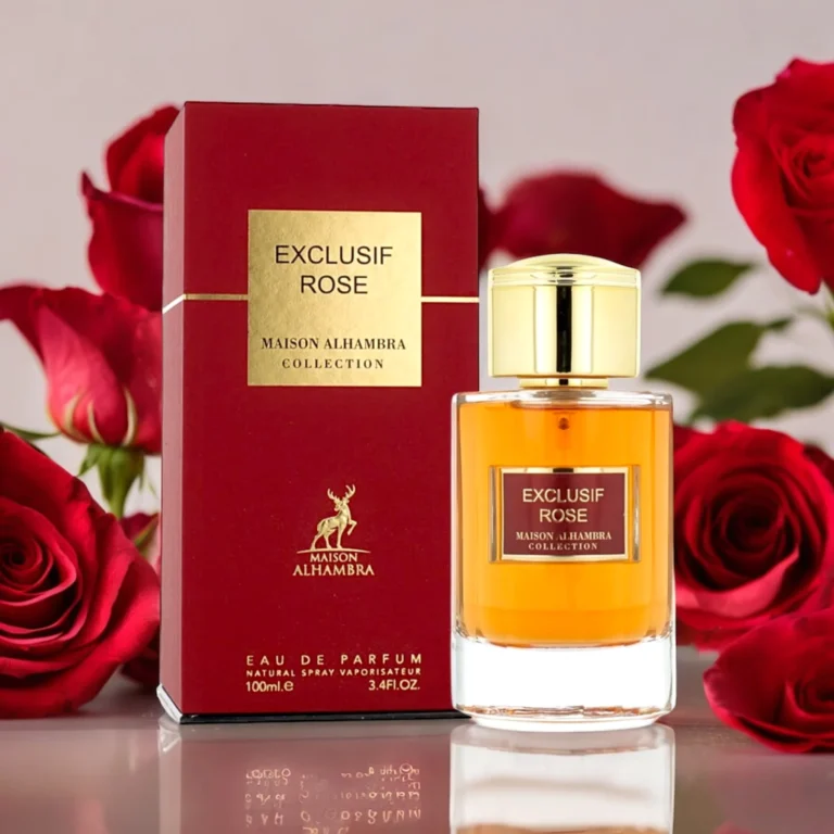 MAISON ALHAMBRA EXCLUSIF ROSE 3.4OZ EDP — Sally's Boutique Georgetown