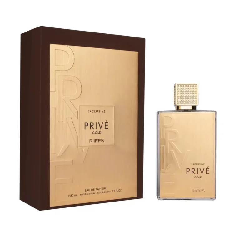RIFFS PRIVE GOLD 3.4OZ EDP — Sally's Boutique Georgetown