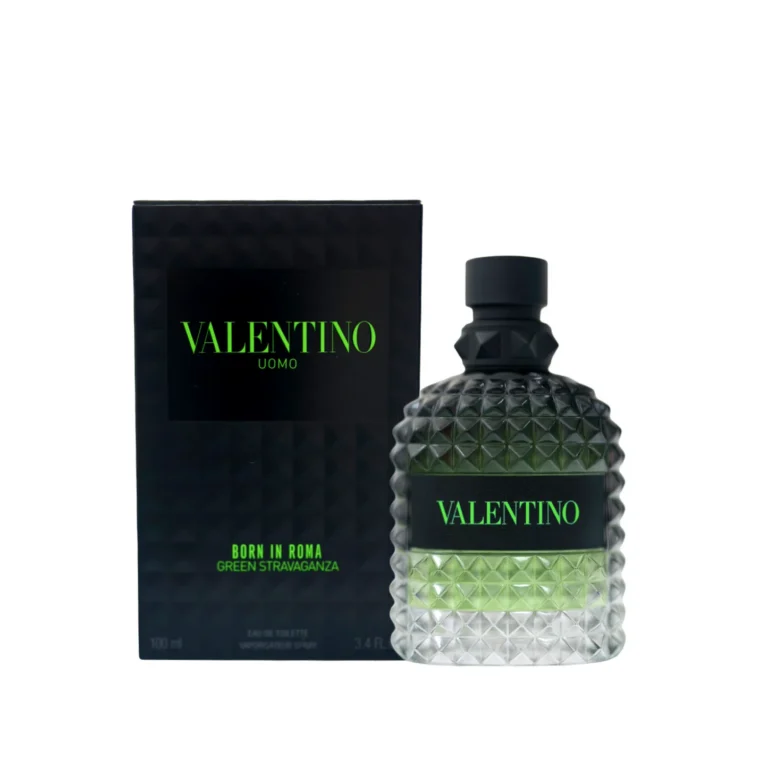 VALENTINO UOMO BORN IN ROMA GREEN STRAVANGANZA 3.4OZ EDP — Sally's Boutique Georgetown