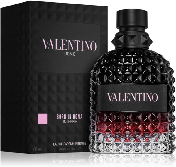 VALENTINO UOMO BORN IN ROMA INTENSE  3.4OZ EDP MEN